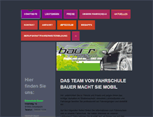 Tablet Screenshot of fahrschule-bauer-dinkelsbuehl.de